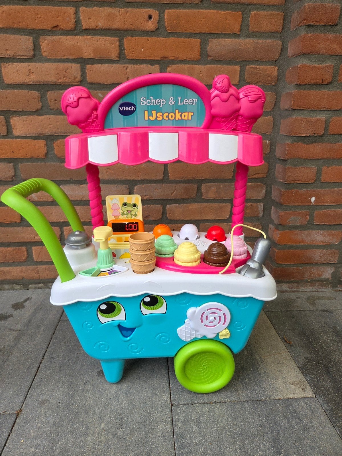 VTech Schep & Leer IJscokar - Interactief Speelgoed, Ophalen, Zo goed als nieuw, Jongen of Meisje