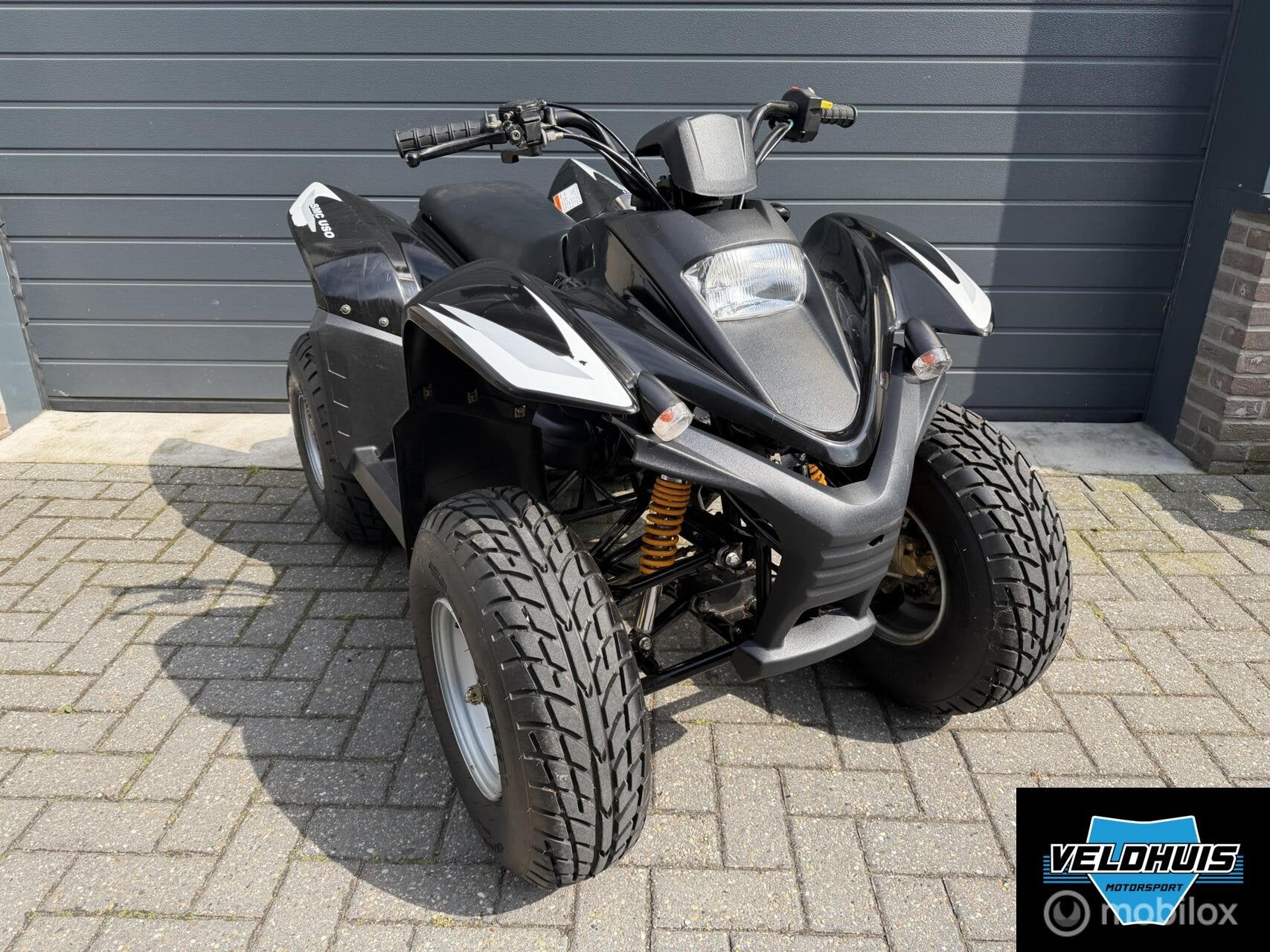 smc 100cv quad. Met vooruit / achteruit Grizzly, Smc, Bedrijf, Smc, 100 cc