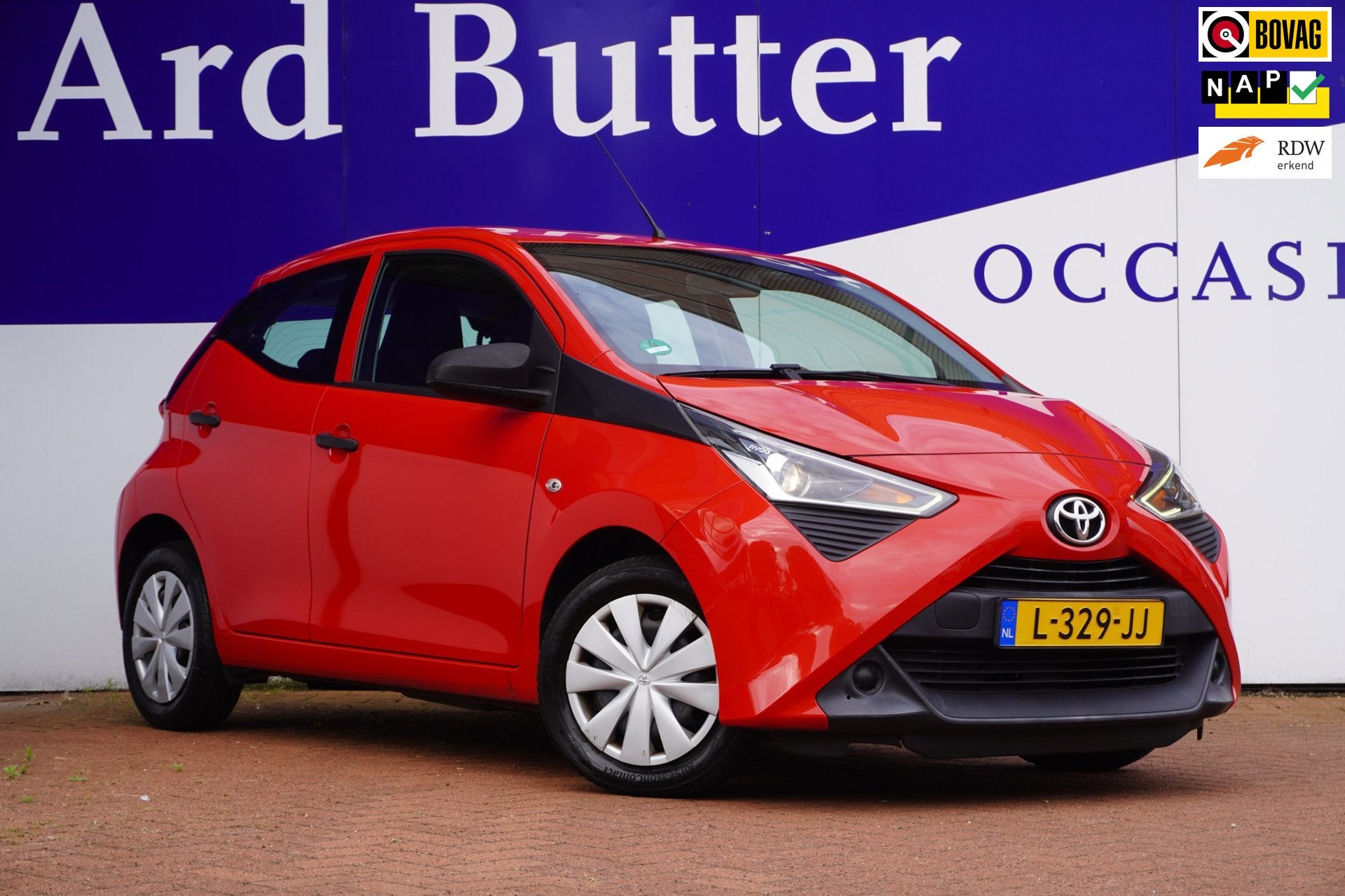 Toyota Aygo 1.0 VVT-i x-fun+Airco+Elek-Pakket+Led+multi-stuu, Auto's, Voorwielaandrijving, Stof, Gebruikt, 4 stoelen
