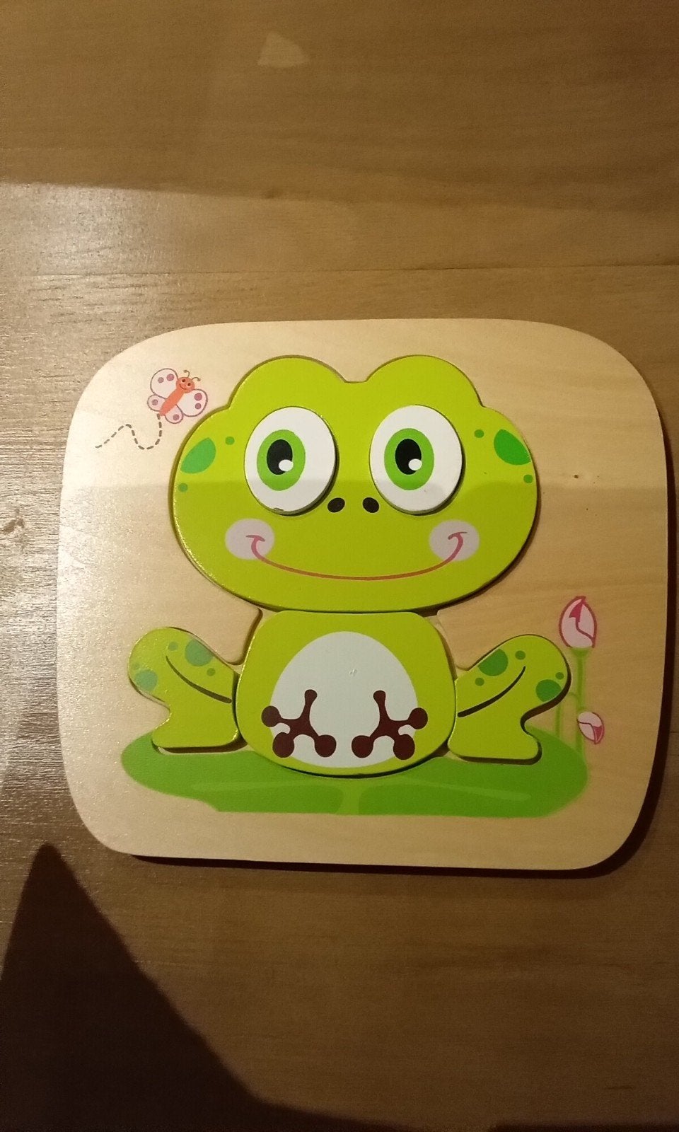 Kikker puzzel, Ophalen of Verzenden, 10 tot 50 stukjes, 2 tot 4 jaar