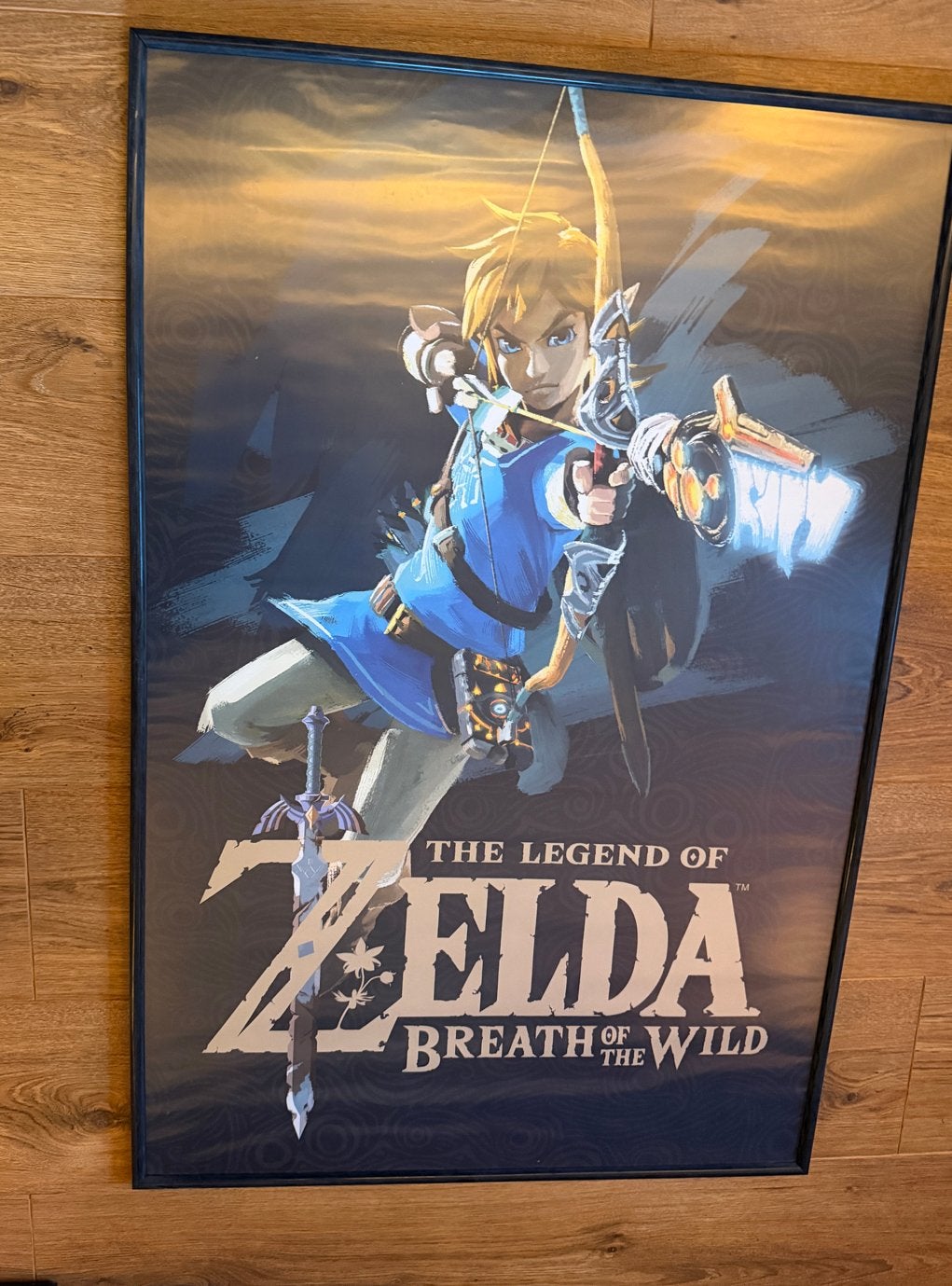 Poster Zelda Breath of the Wild - Groot formaat 61x91,5cm, Verzamelen, Posters, Ophalen, Rechthoekig Staand, Deurposter of groter