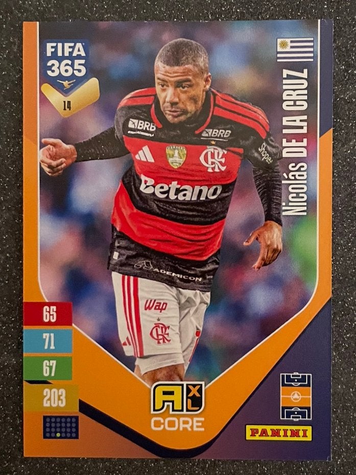 Panini Fifa365 2027    DE LA CRUZ    CR FLAMENGO, Verzenden, Zo goed als nieuw, Plaatje