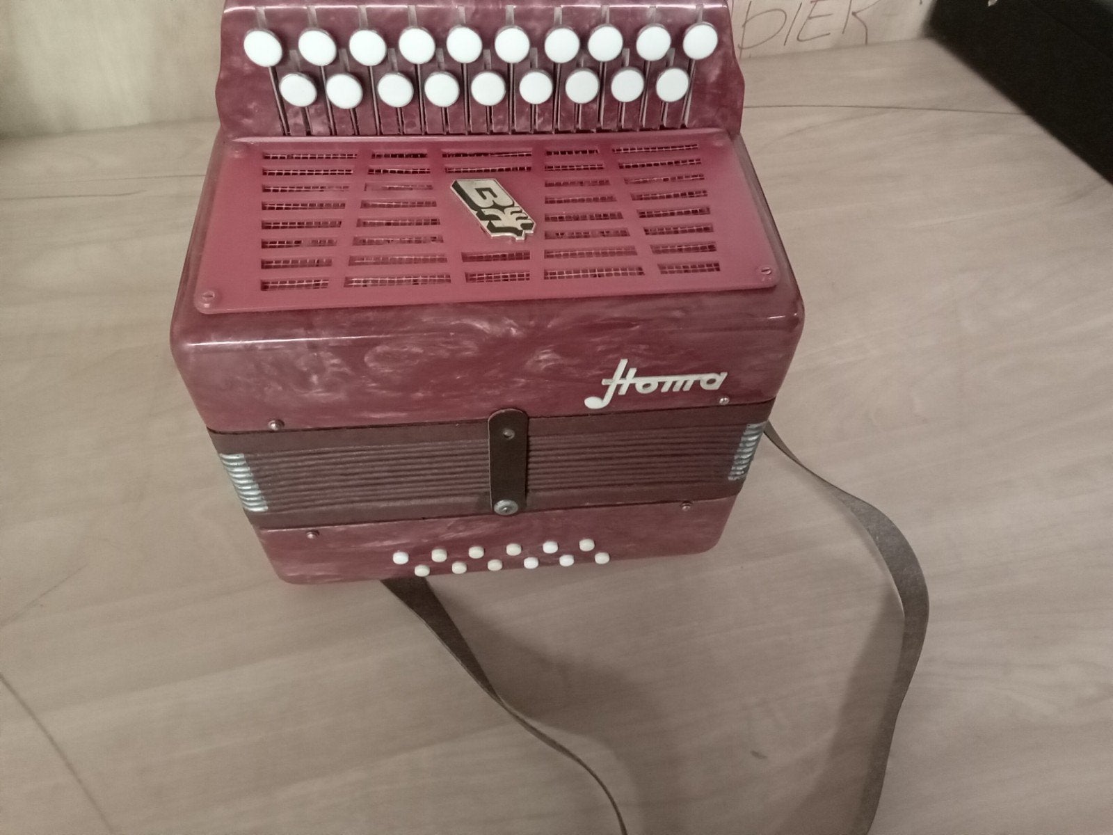Homa Knopaccordeon Rusland, Ophalen of Verzenden