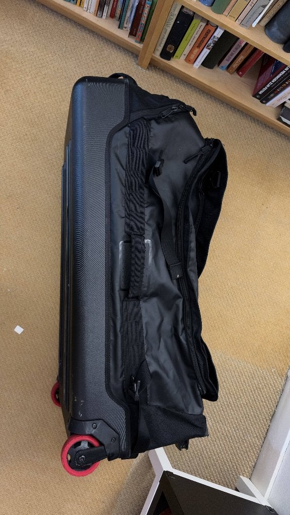 The North Face Rolling Thunder 36", Wieltjes, 30 cm of meer, Zwart, Zo goed als nieuw