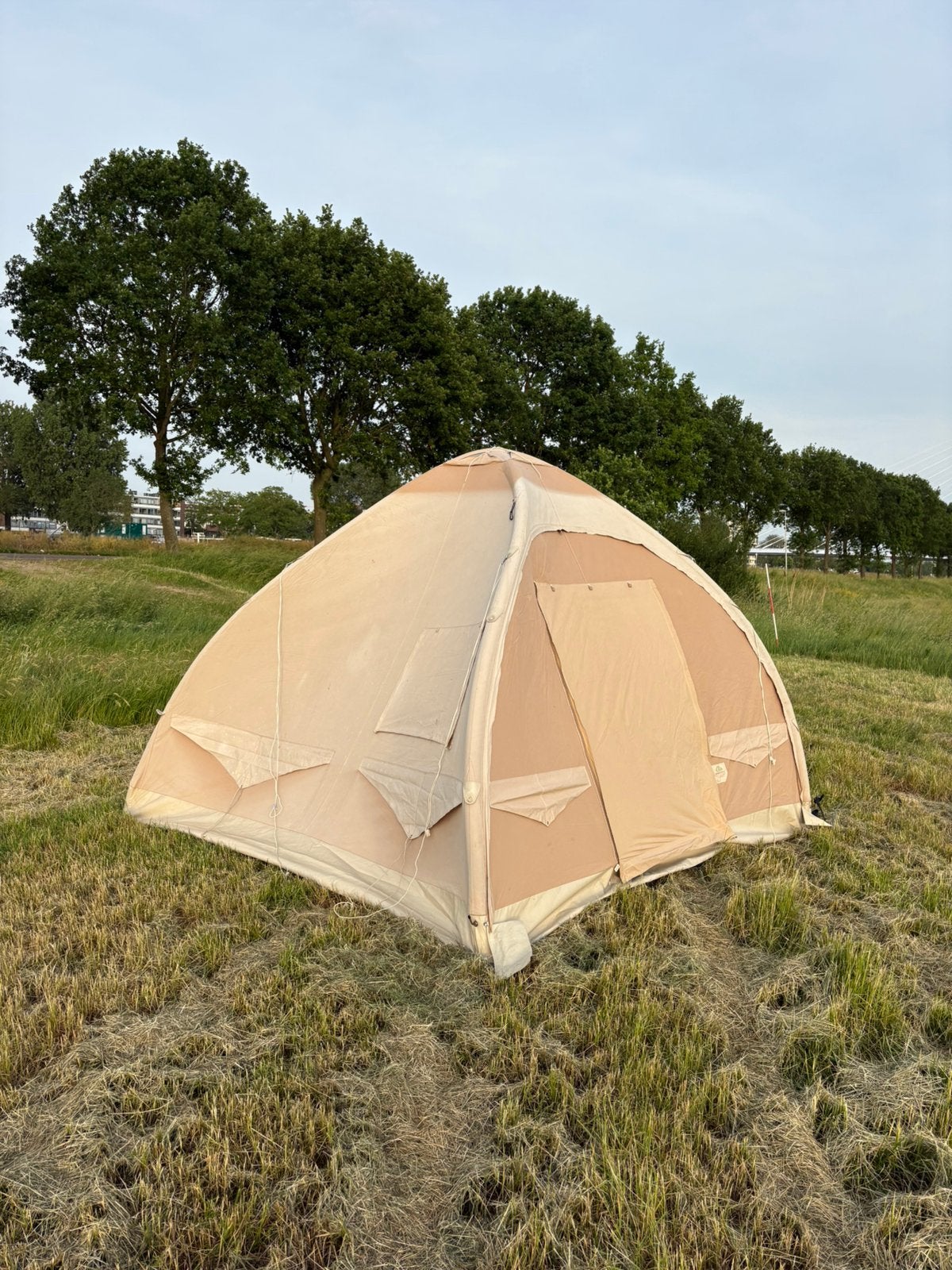Karsten tent met veel luifels & accessoires, Ophalen, Gebruikt, Tot en met 4