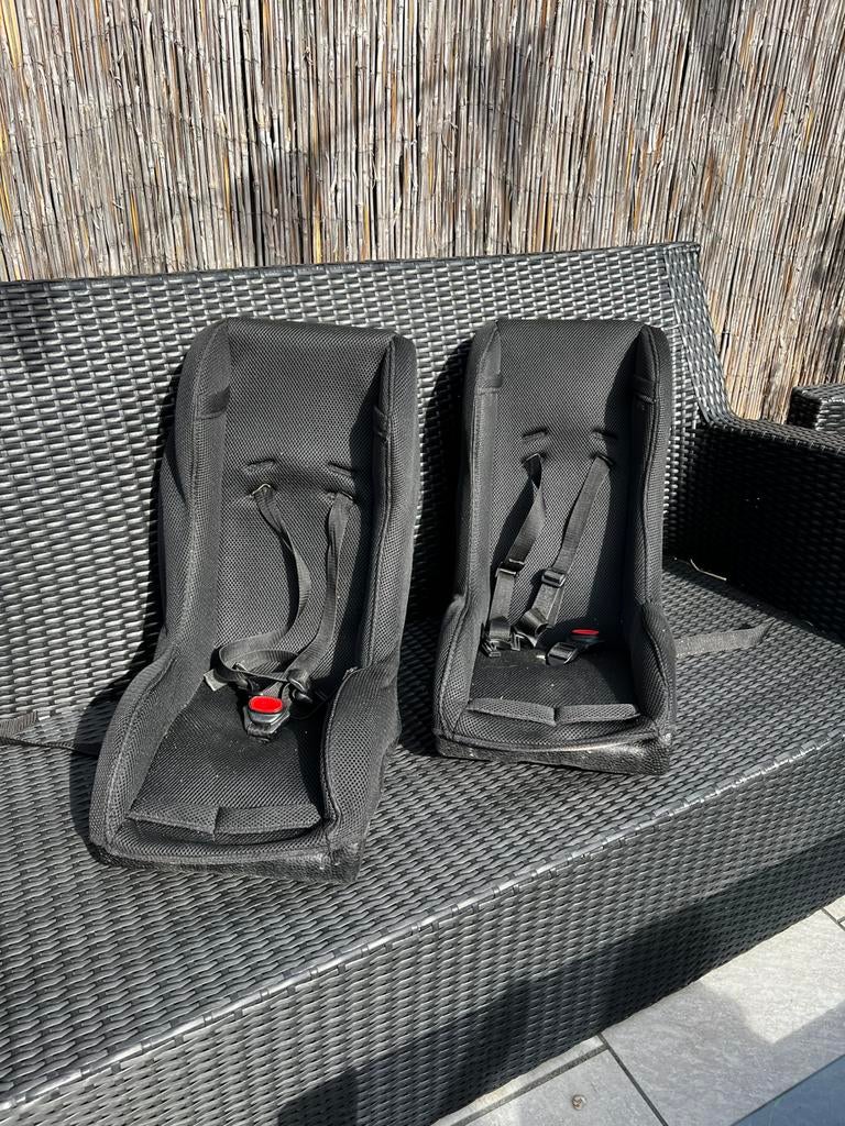 Peuterschaal bakfiets Melia - ook per stuk evt, Fietsen en Brommers, Fietsaccessoires | Fietsstoeltjes, Ophalen, Zo goed als nieuw