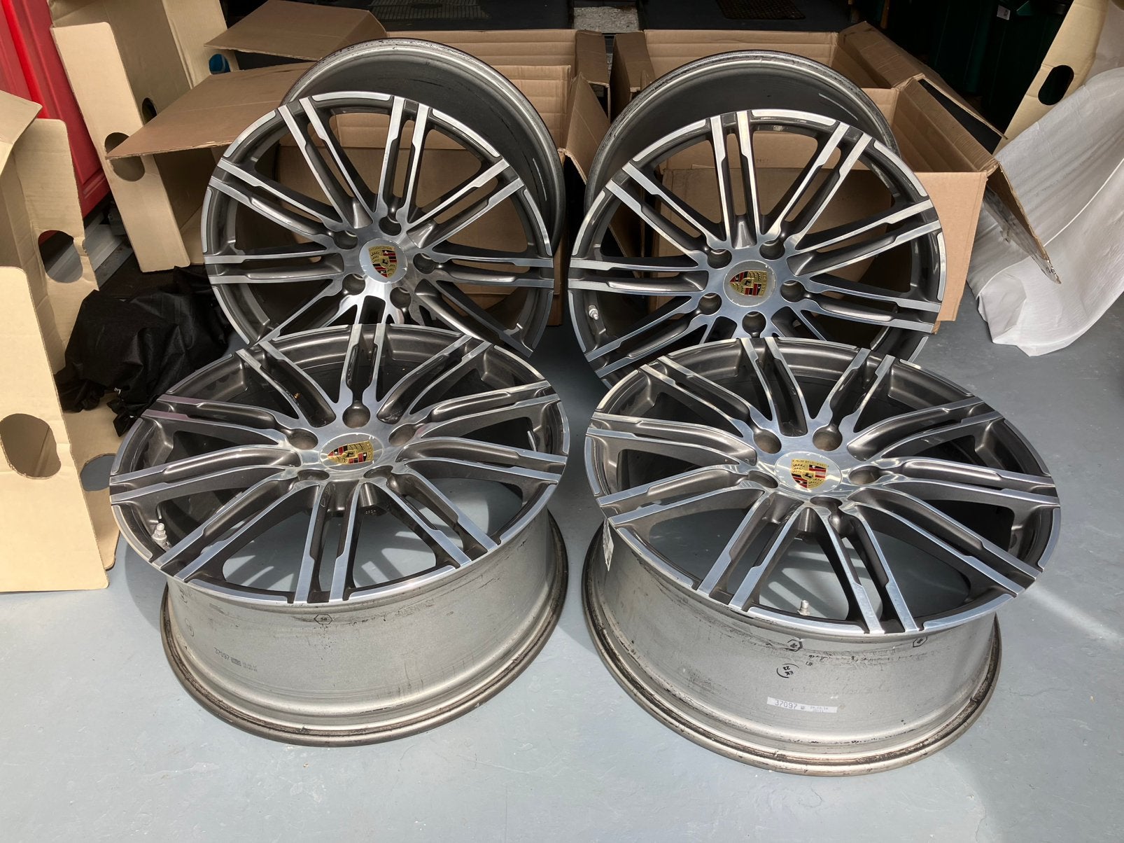 Porsche 911 991.1 20 inch Turbo velgen, Velg(en), Ophalen of Verzenden, Personenwagen, 20 inch