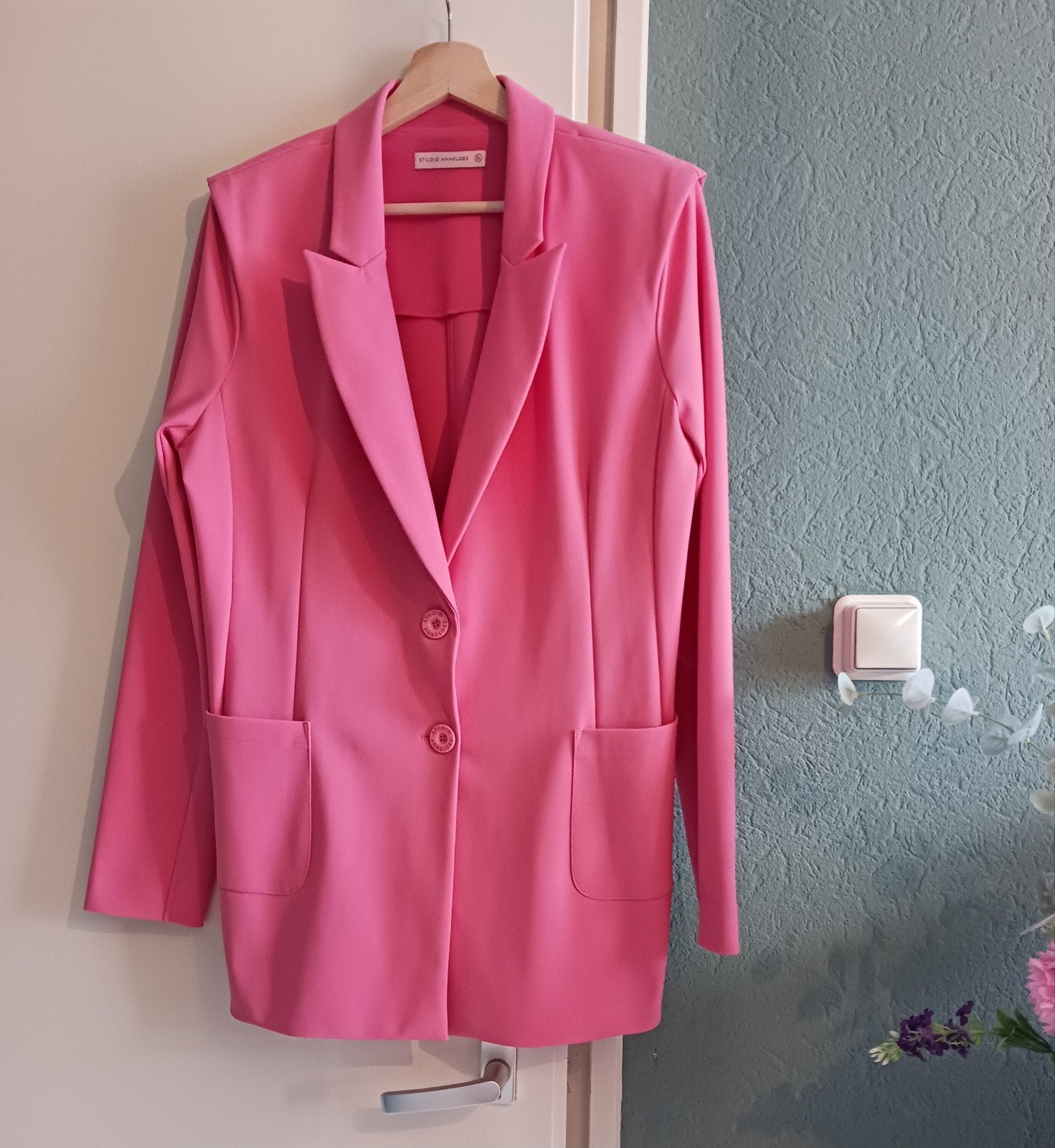 Bonded blazer Studio Anneloes, XL, Studio Anneloes, Maat 46/48 (XL) of groter, Ophalen of Verzenden, Zo goed als nieuw