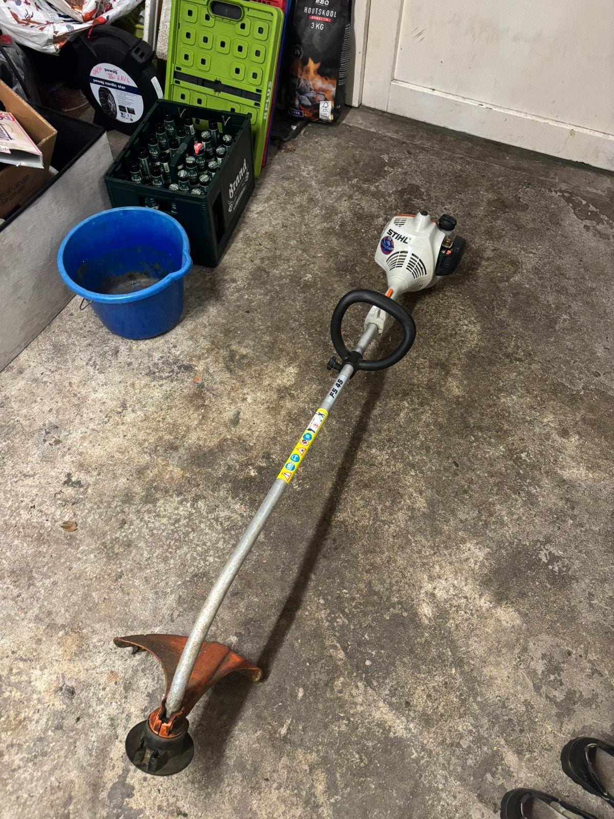 Sthill fs 45 bosmaaier, Tuin en Terras, Ophalen of Verzenden, Zo goed als nieuw, Benzine