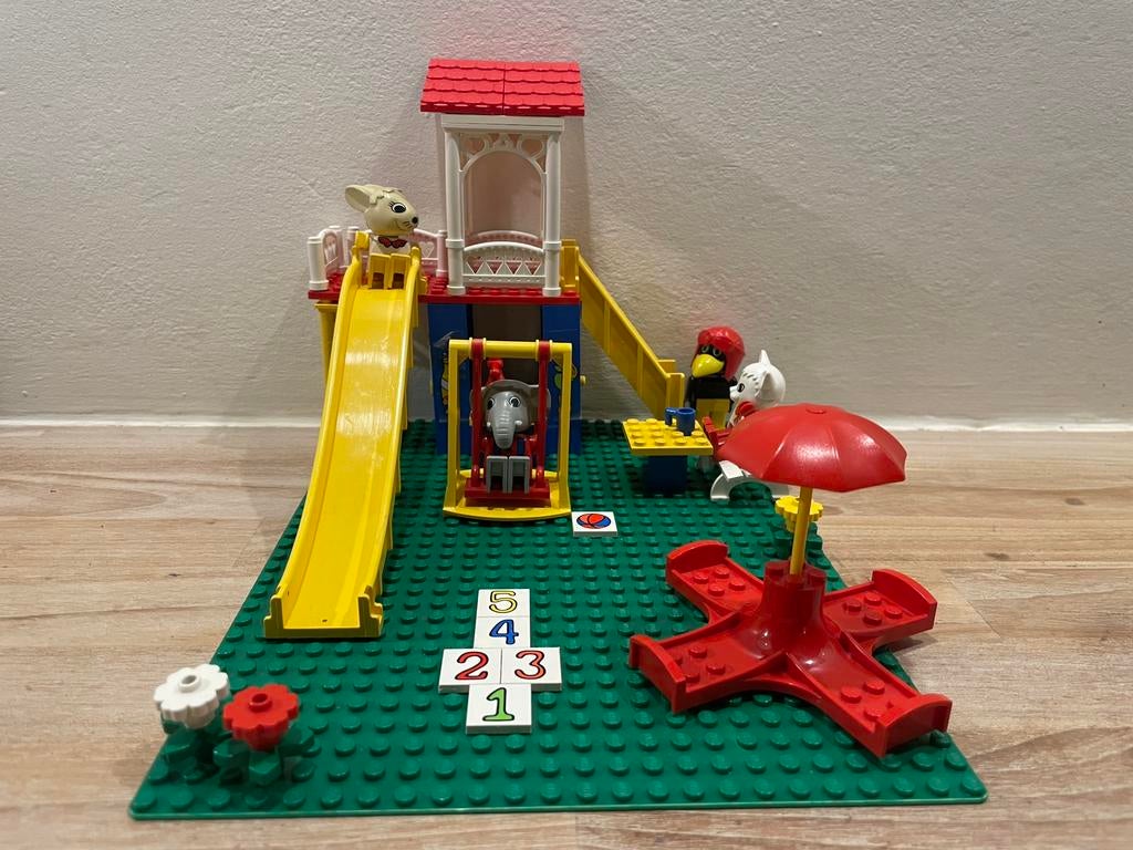 Lego Fabuland 3676 Catherine Cat's Fun Park, Ophalen, Gebruikt, Jongen of Meisje