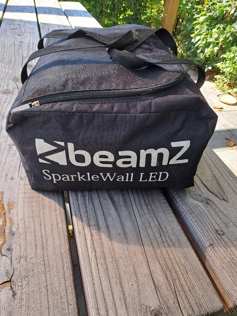 BeamZ SparkleWall LED incl controller (wit) sterrendoek, Ophalen of Verzenden, Gebruikt, Licht, Geluidgestuurd