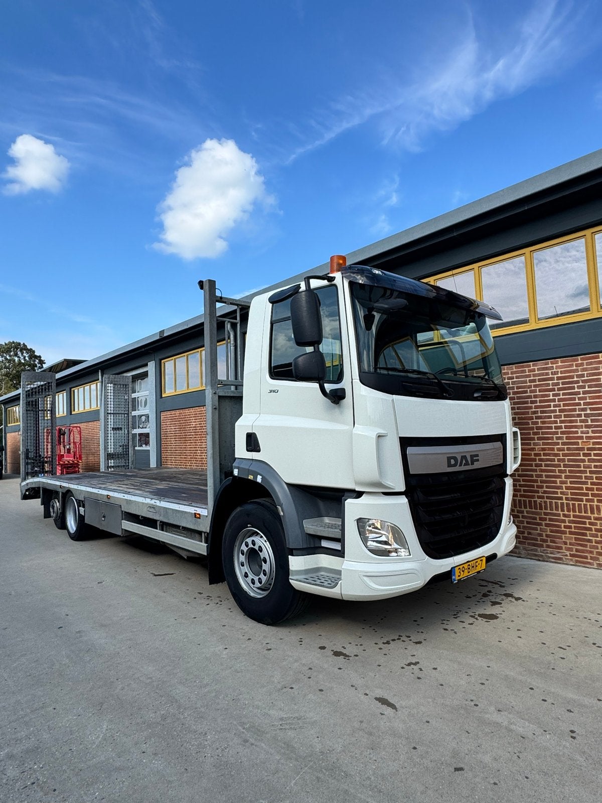 Daf cf 310 Oprijwagen, Auto's, Automaat, Achterwielaandrijving, Euro 6, Wit