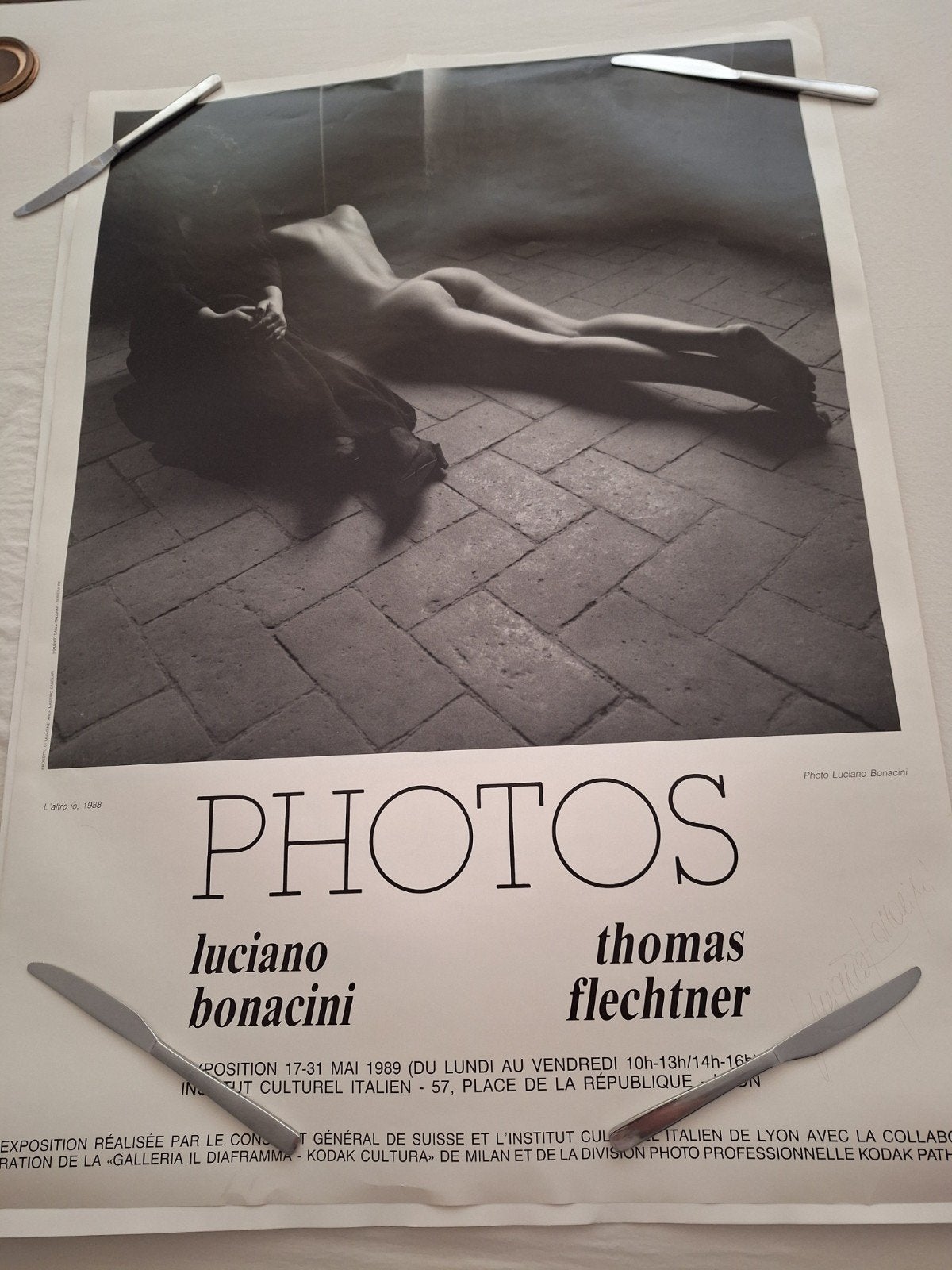 Luciano Bonacini - Nude Design & Photos (Gesigneerd), Antiek en Kunst, Kunst | Tekeningen en Foto's, Ophalen of Verzenden, Poster
