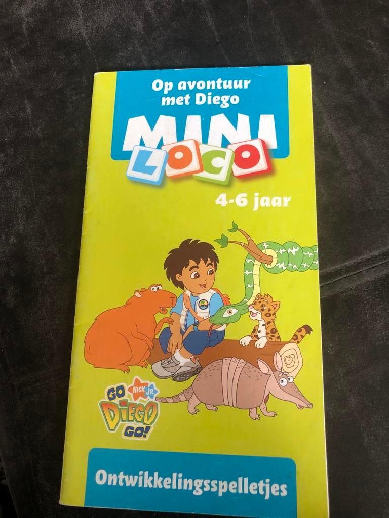 Mini Loco: Op avontuur met Diego (4-6 jaar), Ophalen of Verzenden, Gebruikt, Puzzelen