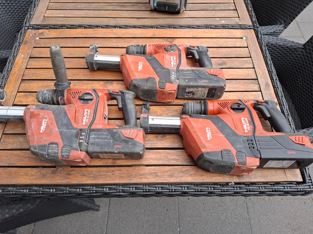 Hilti 36v, Ophalen