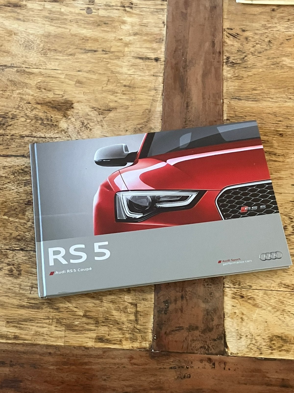 Audi RS5 folder / boekje, Auto diversen, Ophalen of Verzenden
