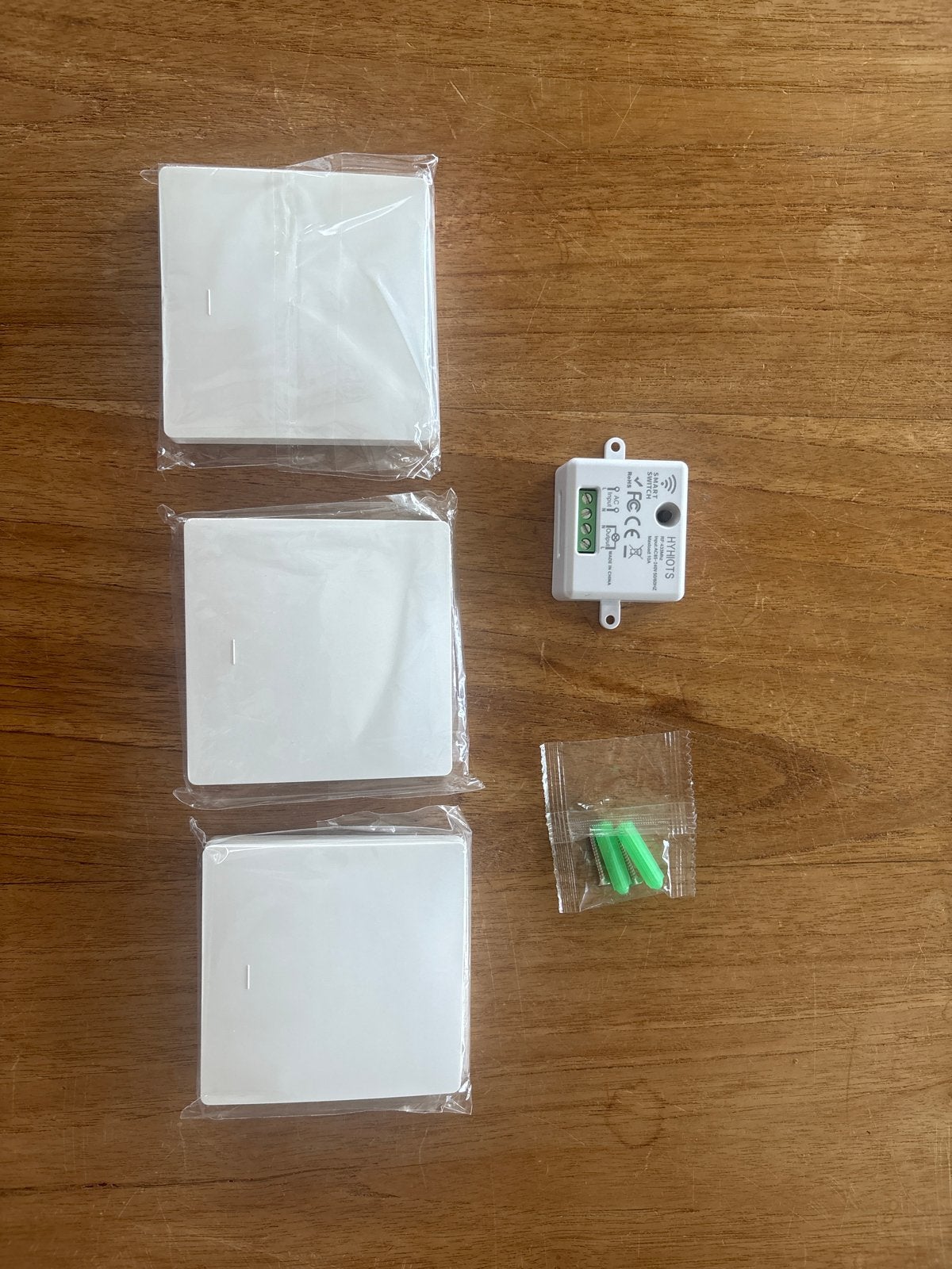 Draadloze schakelaar set met ontvanger, Ophalen of Verzenden, Nieuw, Overige merken, Schakelaar