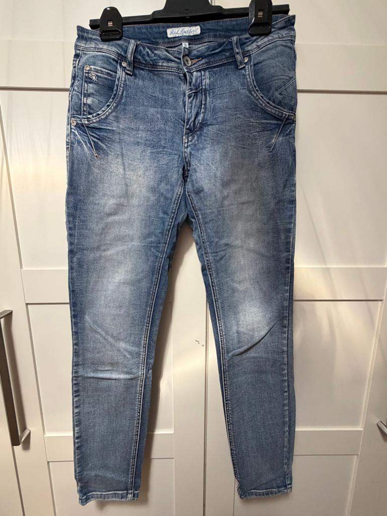 Red Button Jeans Dames Maat 36 Blauw, Ophalen of Verzenden, Gedragen, Blauw, W28 - W29 (confectie 36)