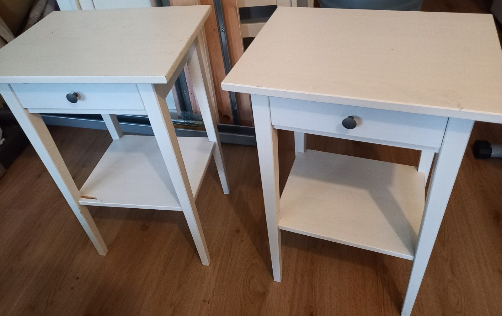 Hemnes nachtkastjes, Ophalen, Gebruikt, Minder dan 45 cm