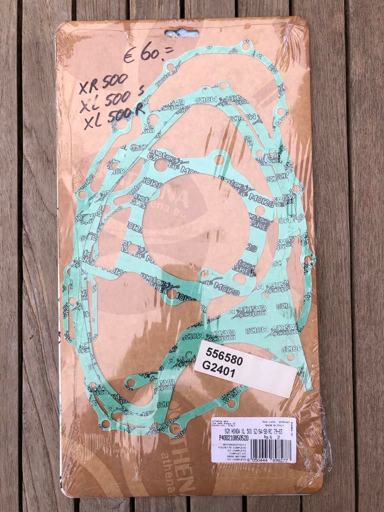 Pakkingset Honda XR500R-XL500S-XL500R, Ophalen of Verzenden, Nieuw