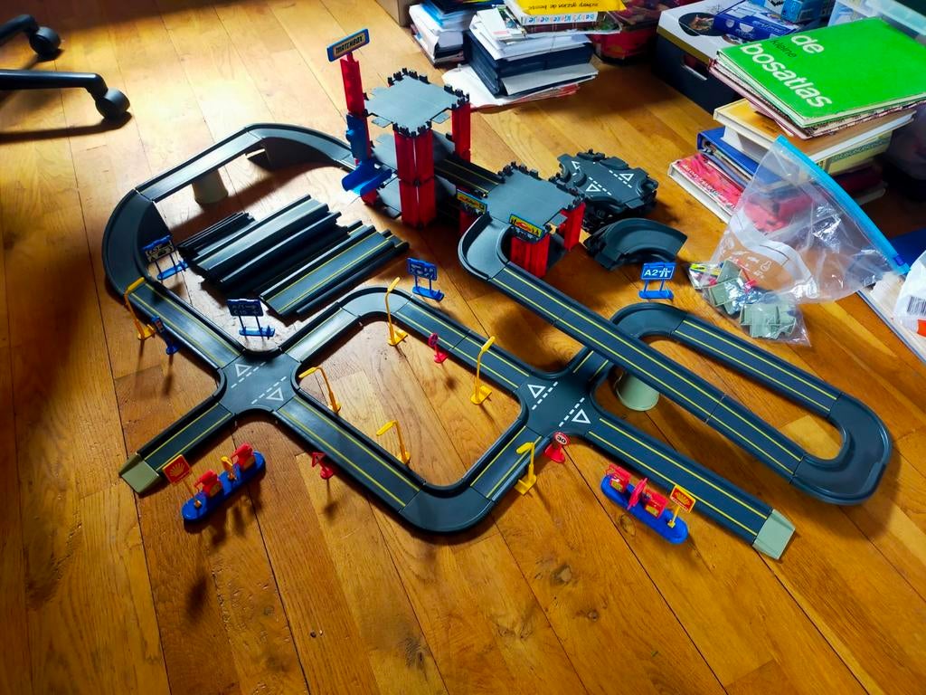 Matchbox garage bouwen 1973 vintage, Kinderen en Baby's, Speelgoed | Racebanen, Ophalen, Gebruikt, Handmatig, Overige merken