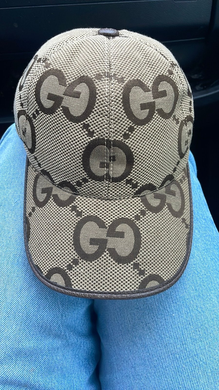 Gucci GG Monogram Pet - Stijlvolle Accessoire, Kleding | Heren, Hoeden en Petten, Ophalen, One size fits all, Pet, Gedragen