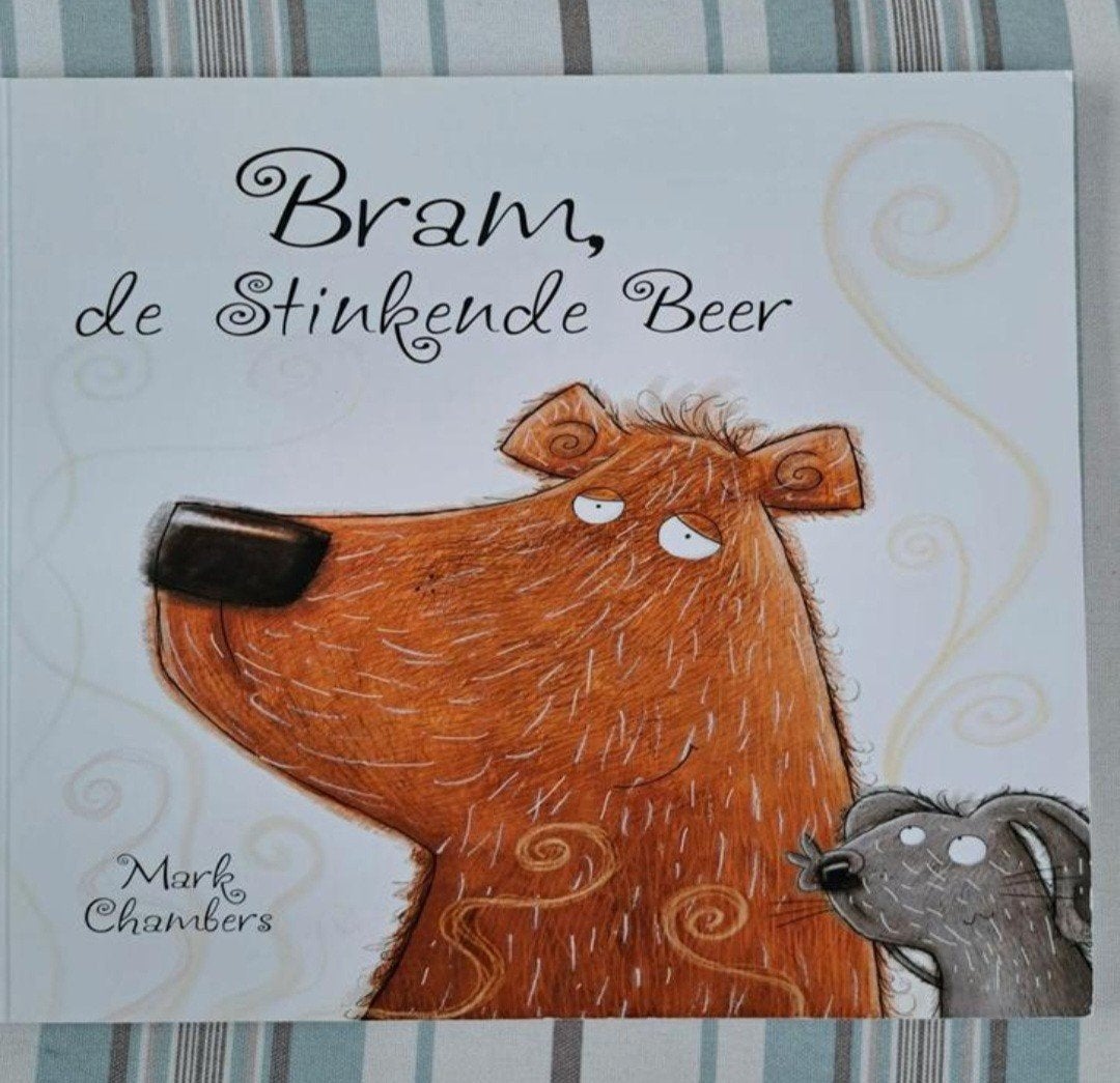 Z.g.a.n. boekje Bram, de stinkende beer., Ophalen of Verzenden, Zo goed als nieuw, Mark Chambers, Jongen of Meisje
