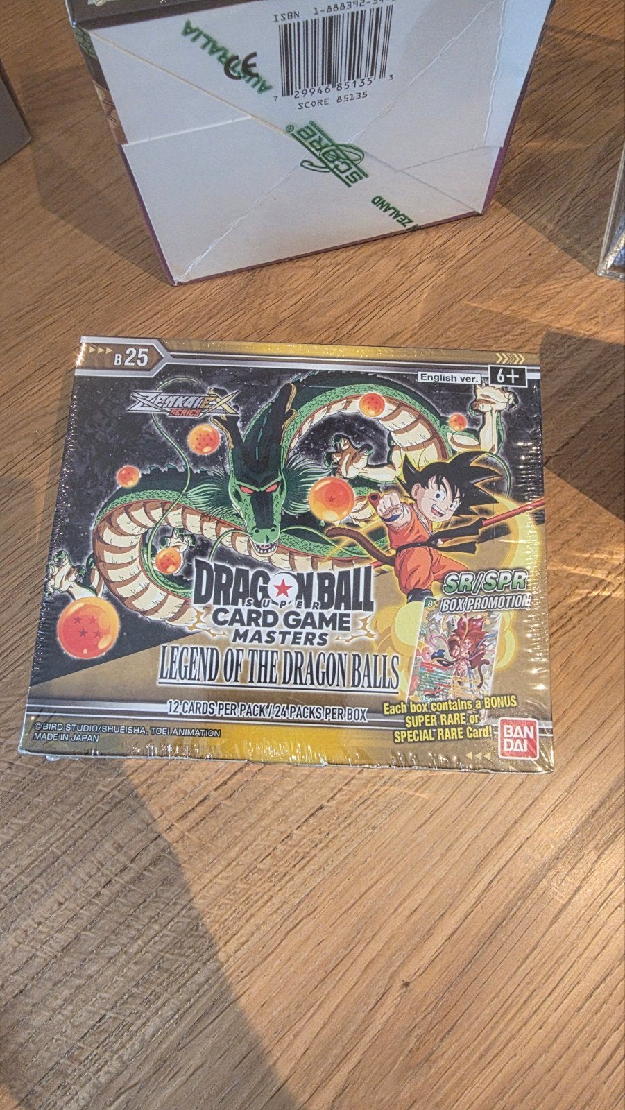 Dragon Ball Legend Of The Dragonballs Booster Box, Ophalen, Nieuw