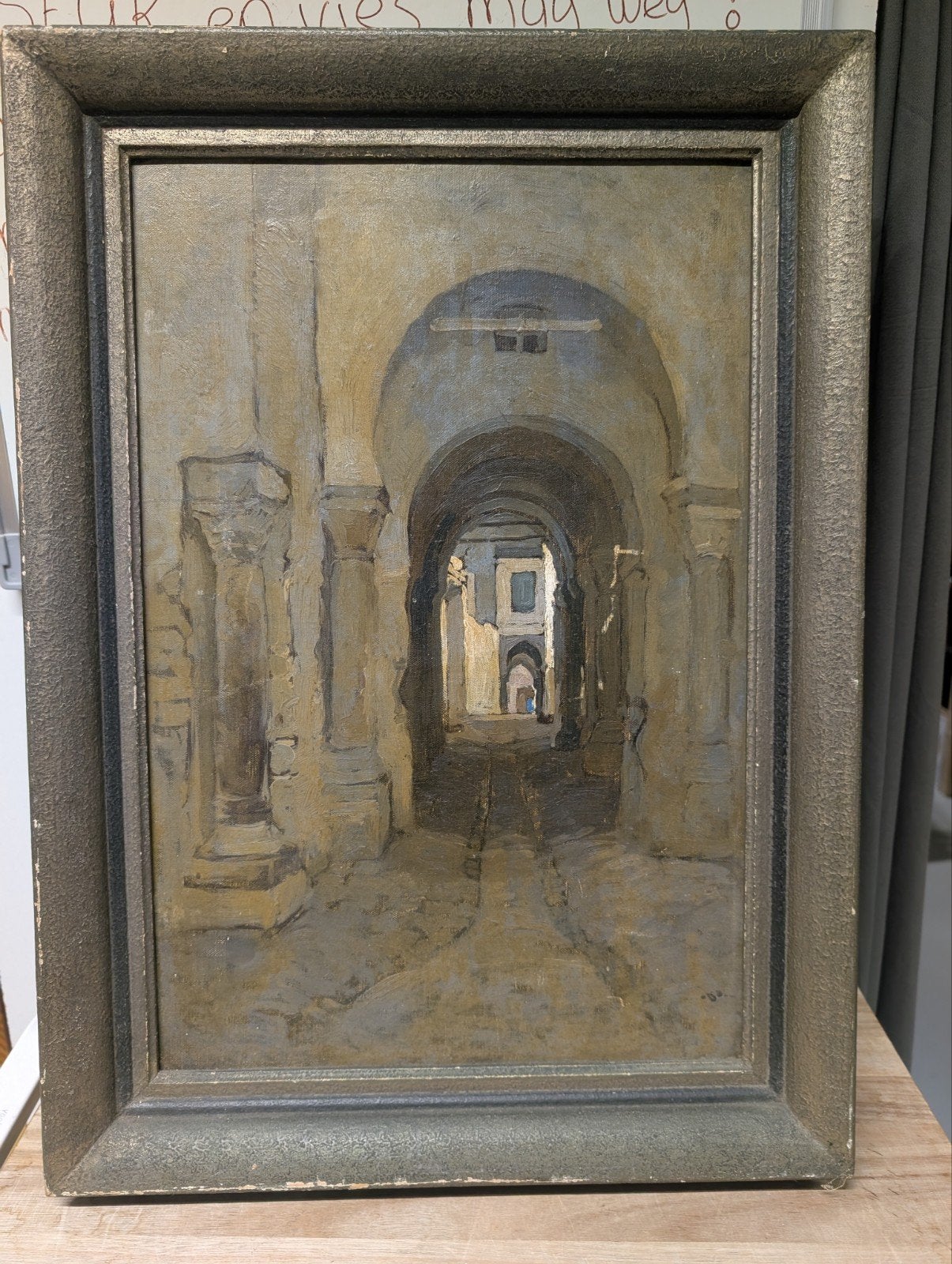 Schilderij met Salomon Bonte-lijst rek5, Ophalen of Verzenden