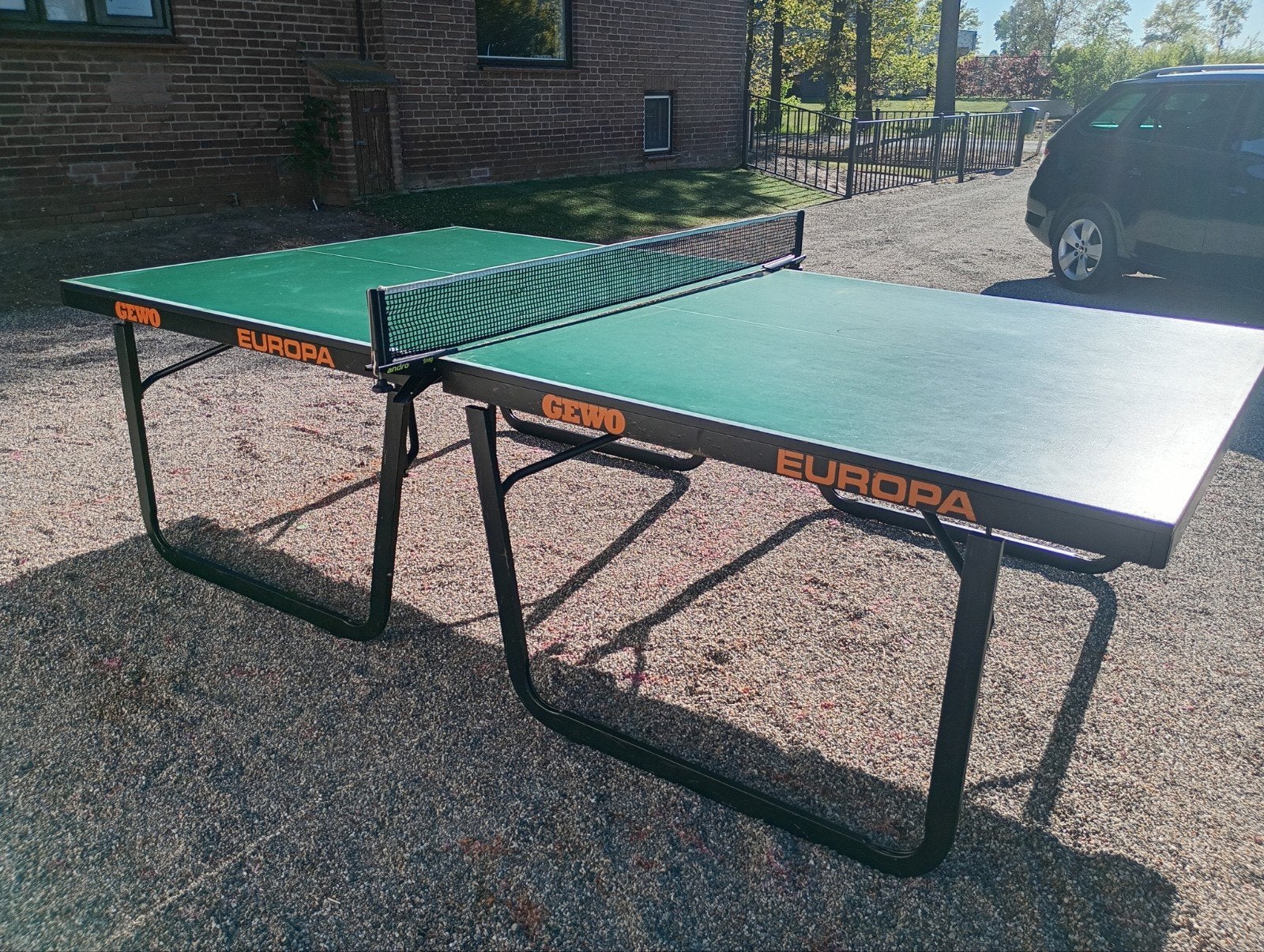 Tafeltennistafel met netje, Ophalen, Gebruikt, Tafel Indoor