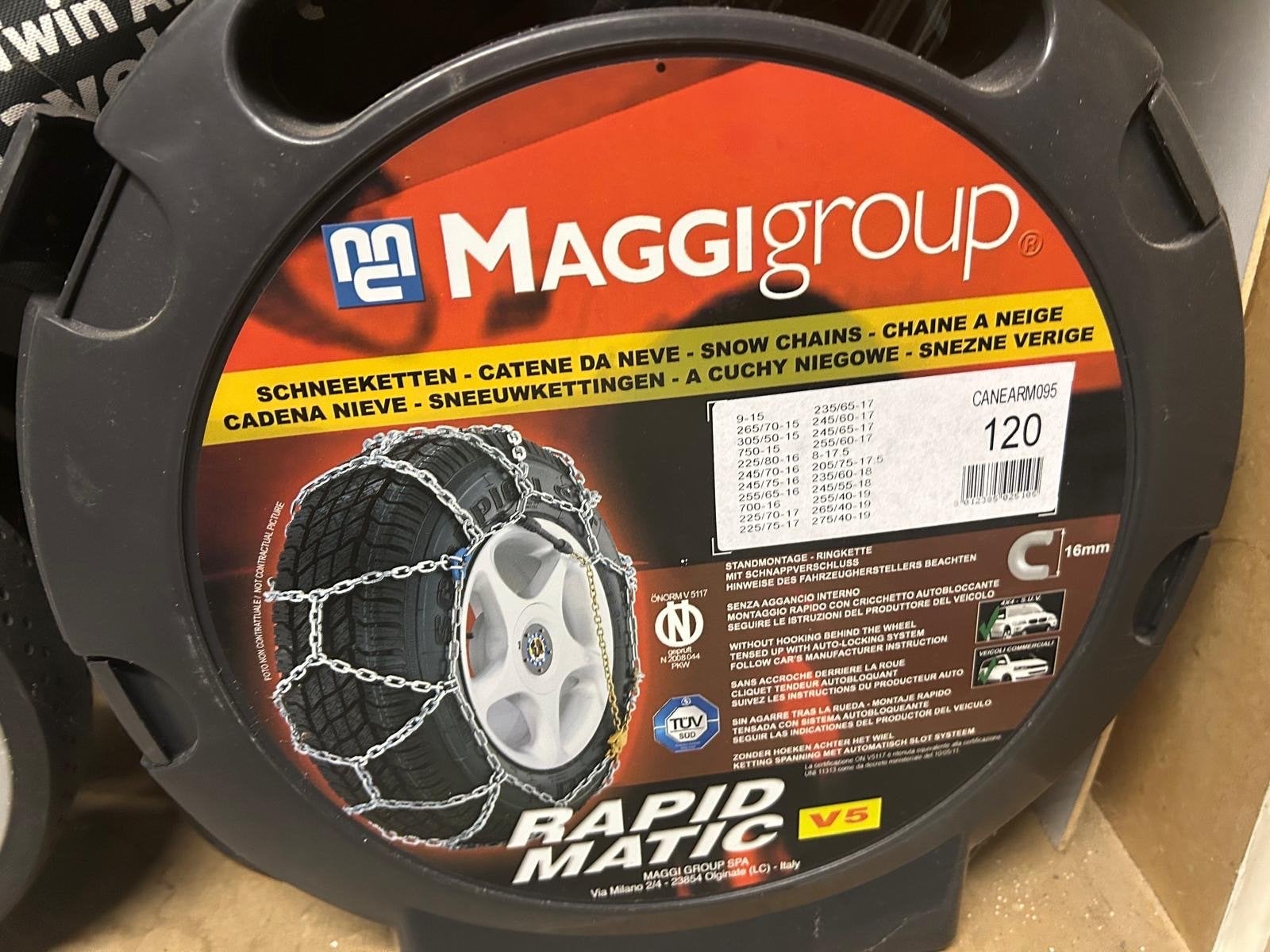 Maggi Group Rapid Matic V5 Sneeuwkettingen, Ophalen, Nieuw