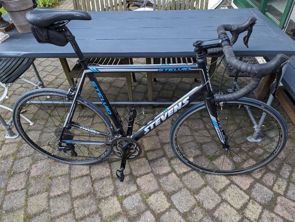 racefiets Stevens Stevio Velvet Balck, Fietsen en Brommers, Heren, Aluminium, 57 tot 61 cm, Meer dan 20 versnellingen
