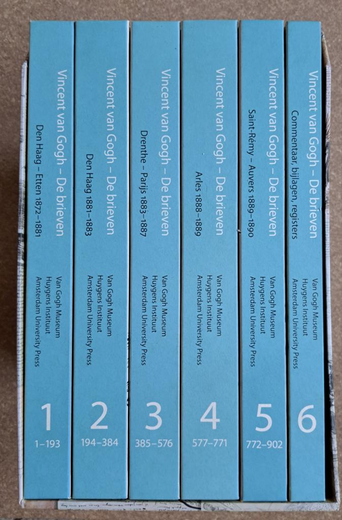 Vincent van Gogh - De brieven - 6 delen in cassette, Boeken, Ophalen of Verzenden