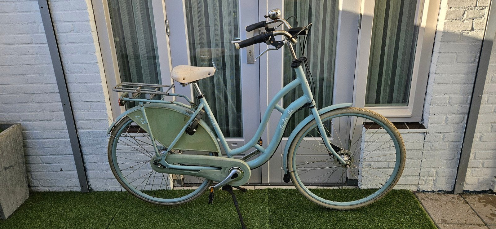 Tekoop fijne damesfiets met 7 versnellingen, 56 cm of meer, Ophalen, Gebruikt, Versnellingen