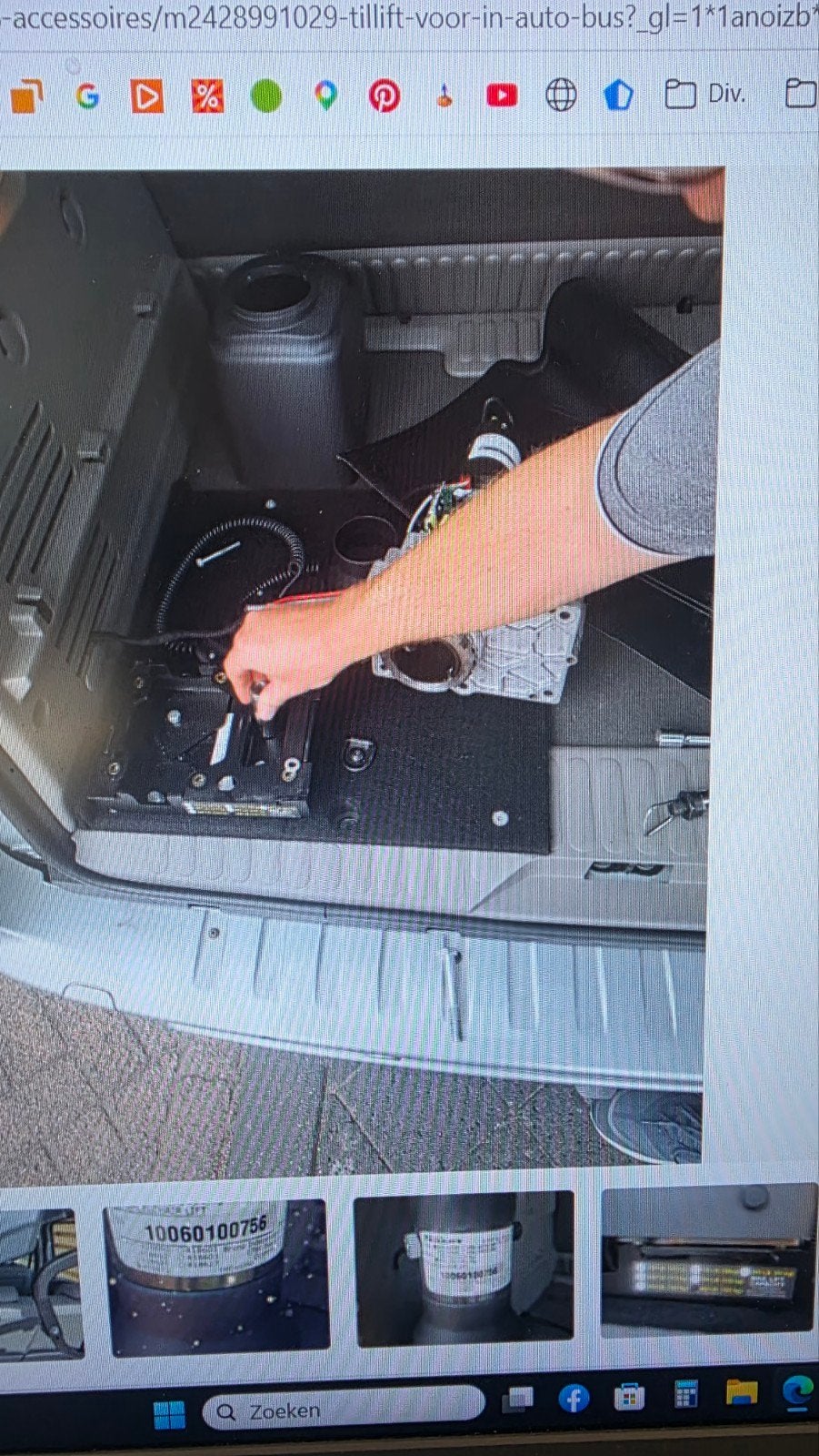 rolstoellift, Diversen, Ophalen of Verzenden, Zo goed als nieuw, Elektrische rolstoel