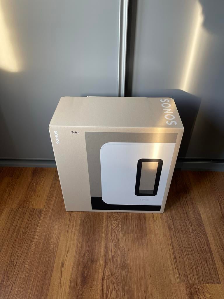 Sonos Sub 4 - Nieuw in doos, Ophalen of Verzenden, Nieuw, Subwoofer, Sonos