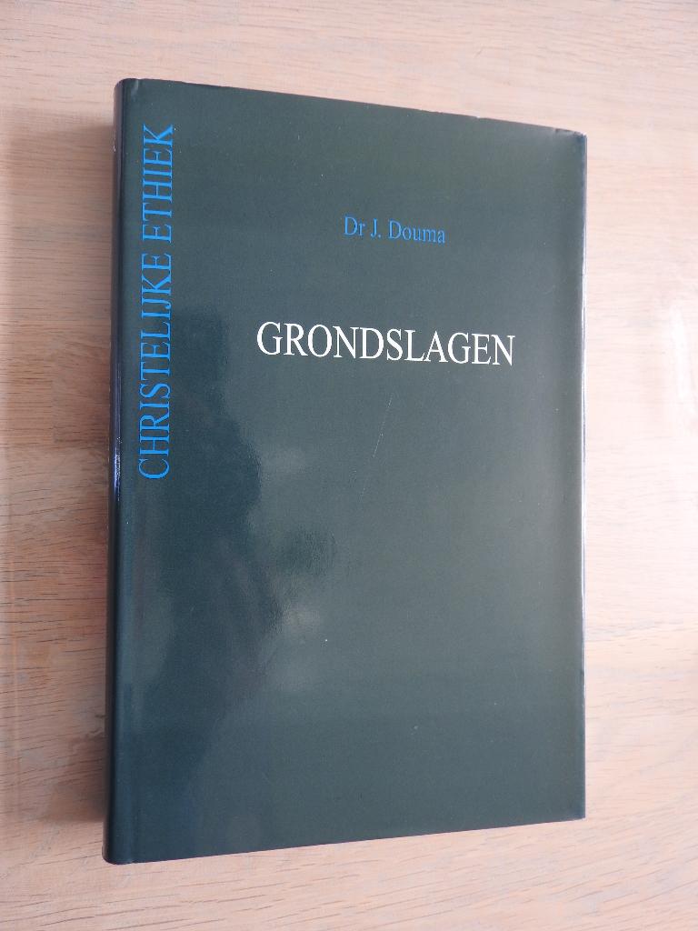 J. Douma - Grondslagen - Christelijke Ethiek, Boeken, Ophalen of Verzenden, Zo goed als nieuw