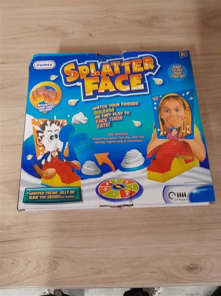 Spaller face - slagroom spel - s1838, Verzenden, Zo goed als nieuw