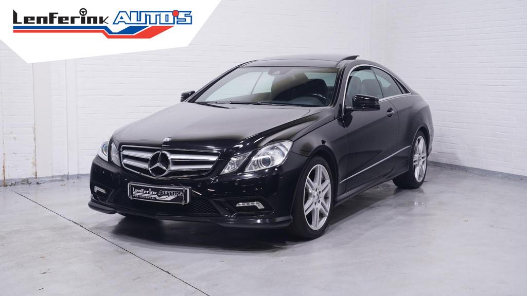 Mercedes-Benz E-klasse Coupé 200 CGI Avantgarde NAP AMG Pac, Euro 5, Achterwielaandrijving, Zwart, 4 cilinders