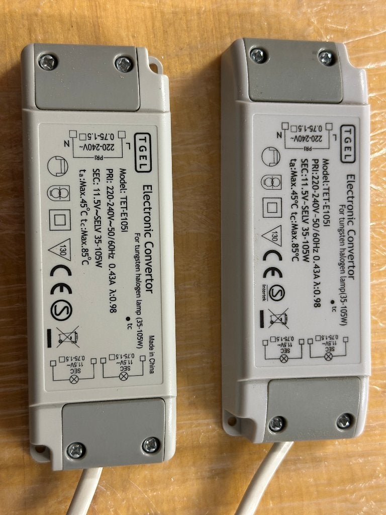 transformator voor halogeenverlichting dimbaar, Ophalen of Verzenden, Gebruikt