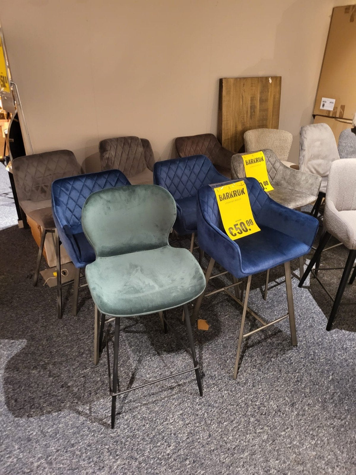 Eetkamerstoelen - Diverse modellen en kleuren, Ophalen, Overige kleuren, Modern, Scandinavisch, Industrieel, Nieuw