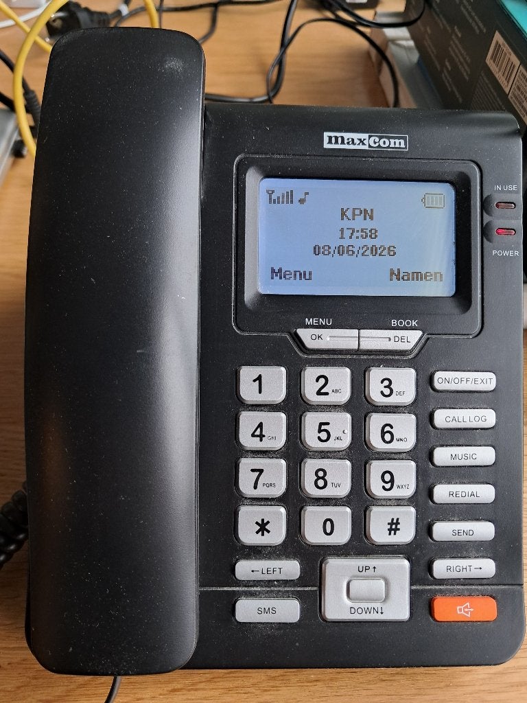 MaxCom MM28D Seniorentelefoon, Ophalen, Zo goed als nieuw, Overige typen