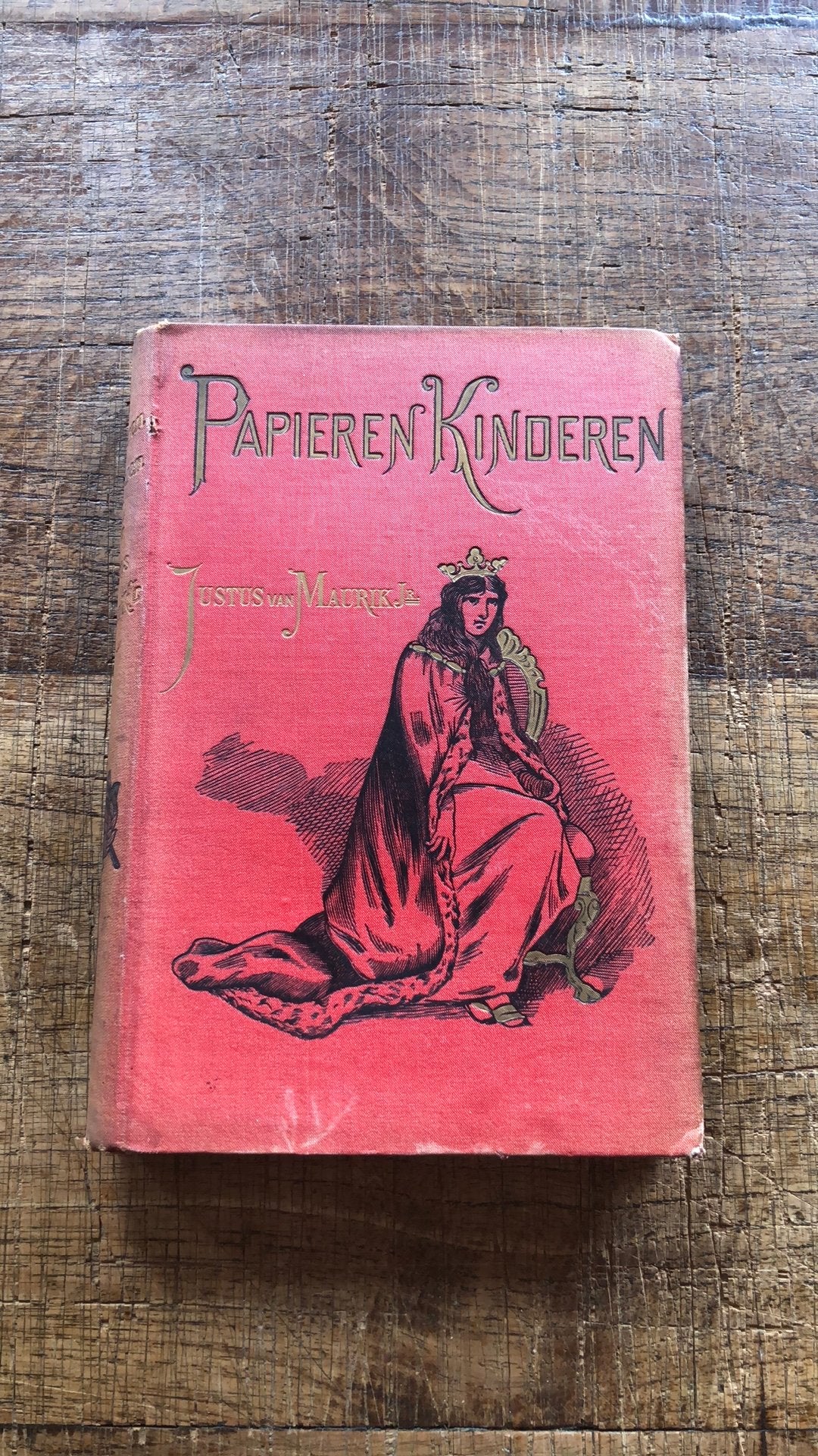 Papieren Kinderen - Justus van Maurik (Oud Boek), Boeken, Ophalen of Verzenden, Gelezen, Fictie algemeen