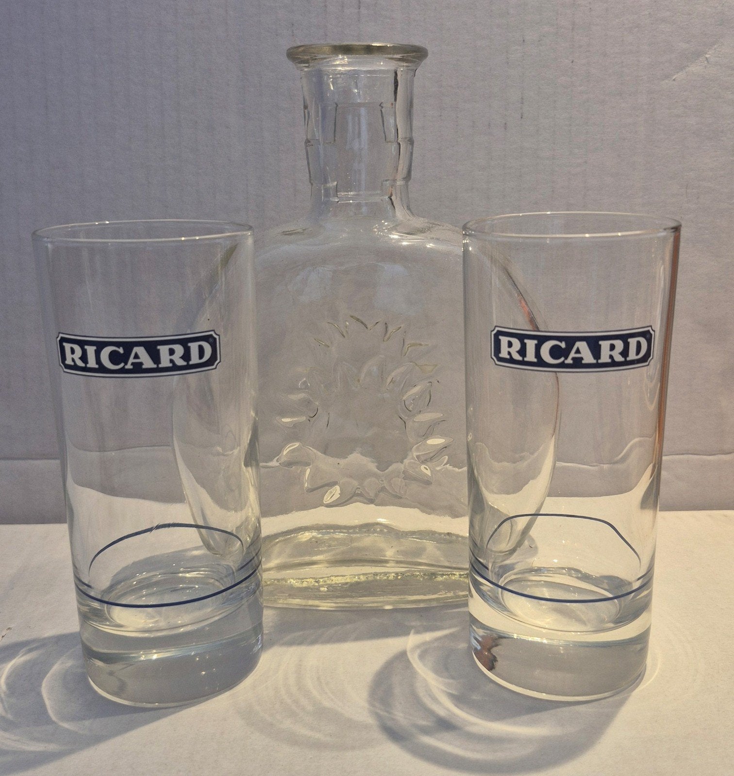 Ricard setje ( I ), Ophalen of Verzenden, Borrel- of Shotglas