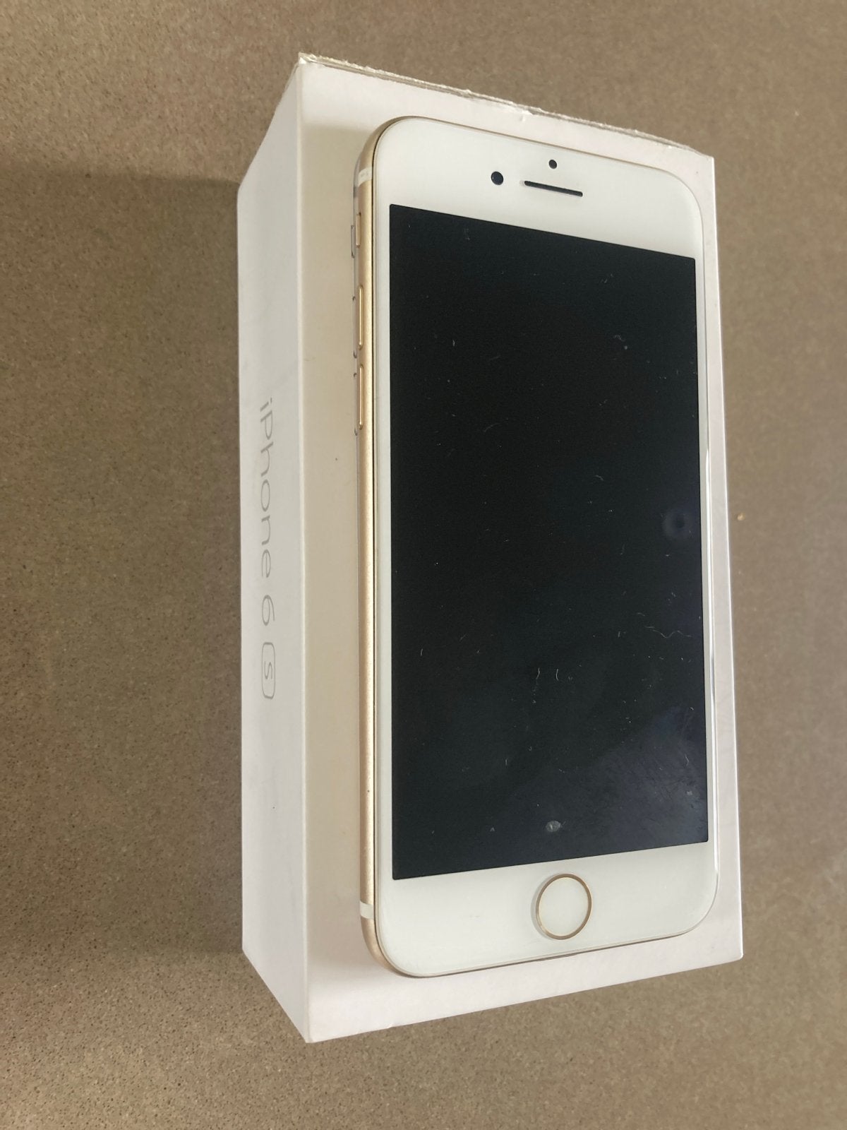 iPhone 6S Goud (0682) voor onderdelen, Telecommunicatie, Ophalen of Verzenden, Niet werkend, Goud, IPhone 6S