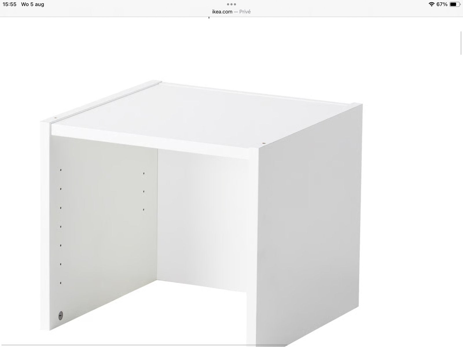 IKEA Billy bovendeel (3 stuks) 80*39*35) en 1 stuk 40*39*35, Ophalen, Zo goed als nieuw