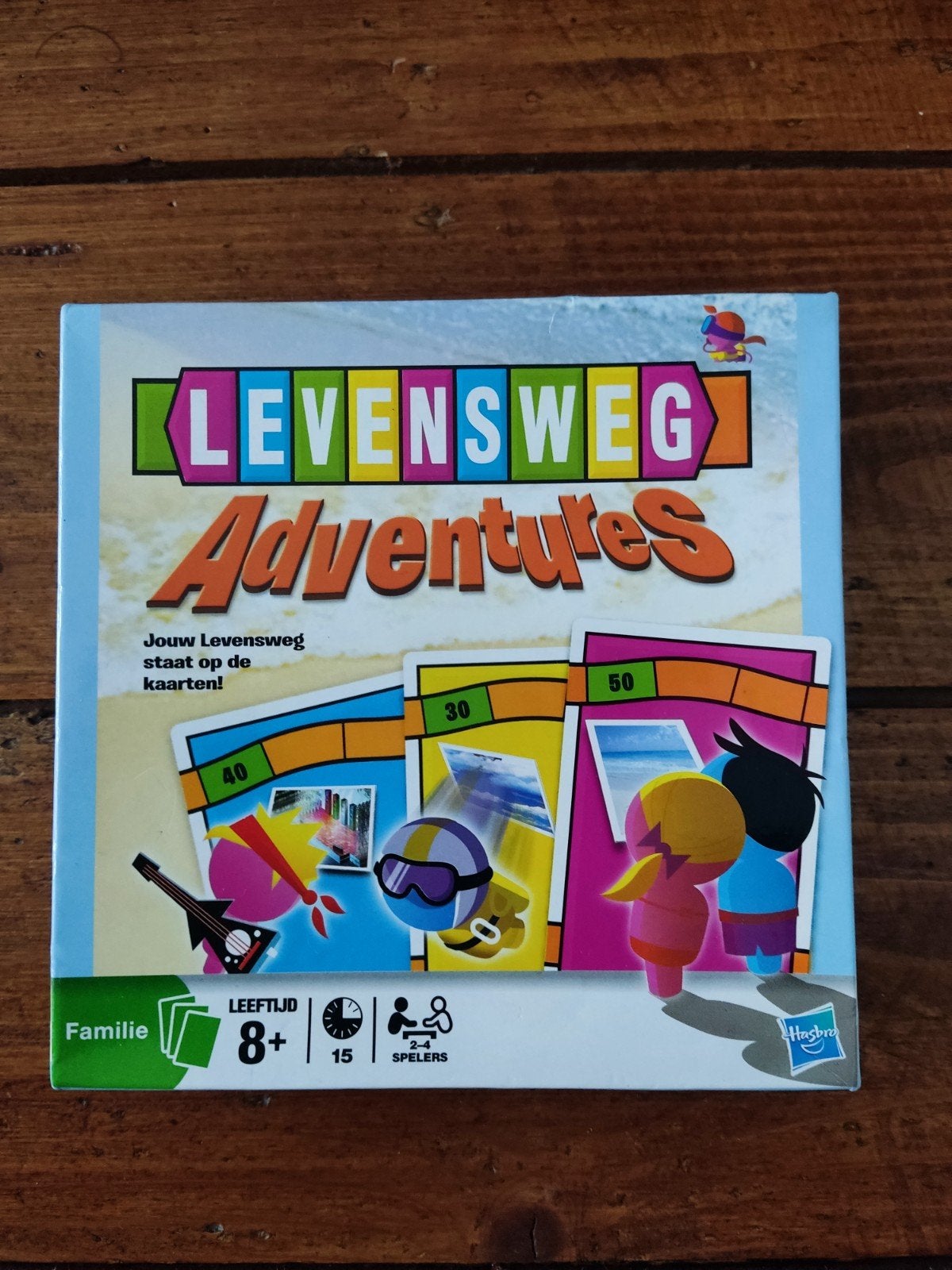 Levensweg adventures Hasbro, Een of twee spelers, Ophalen of Verzenden, Nieuw, Hasbro
