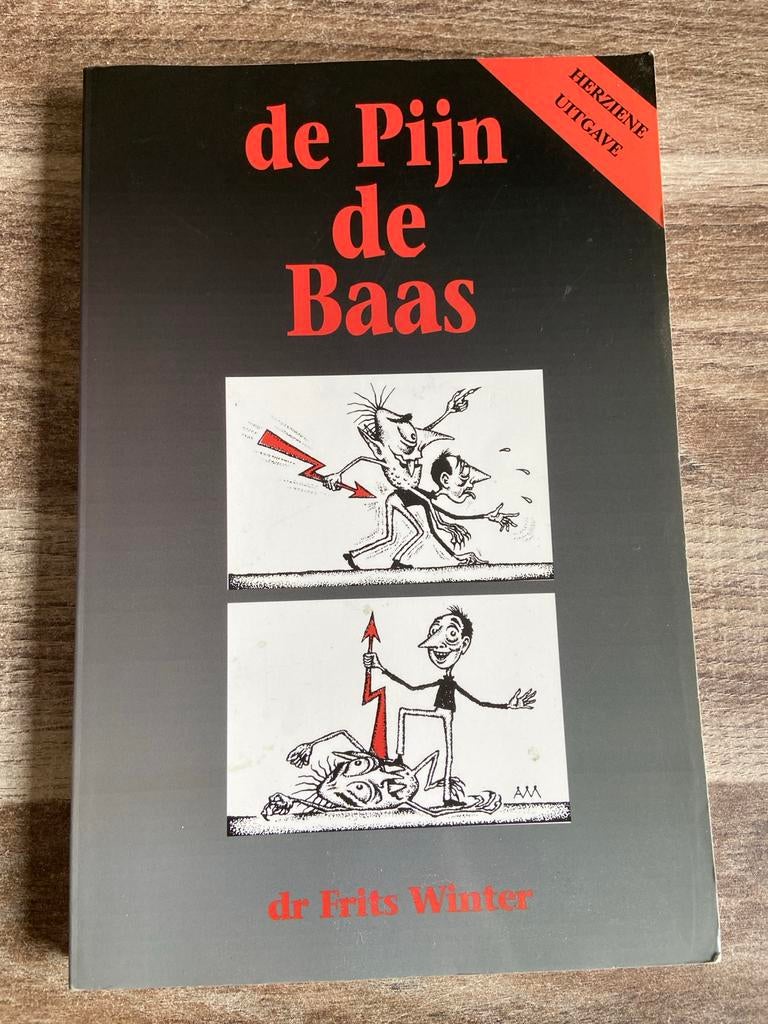 Boek: De Pijn de Baas - dr. Frits Winter (Herziene Uitgave), Ophalen of Verzenden, Gelezen