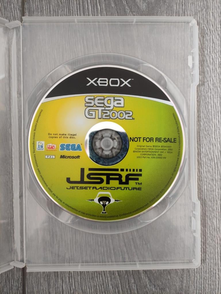 Sega GT 2002 + Jet set radio future - not for resale edition, 1 speler, Ophalen of Verzenden, Racen en Vliegen, Vanaf 3 jaar