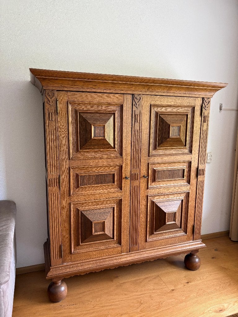 Eiken Kast Woonkamer (zonder inhoud), Ophalen, Gebruikt, Net, Eiken